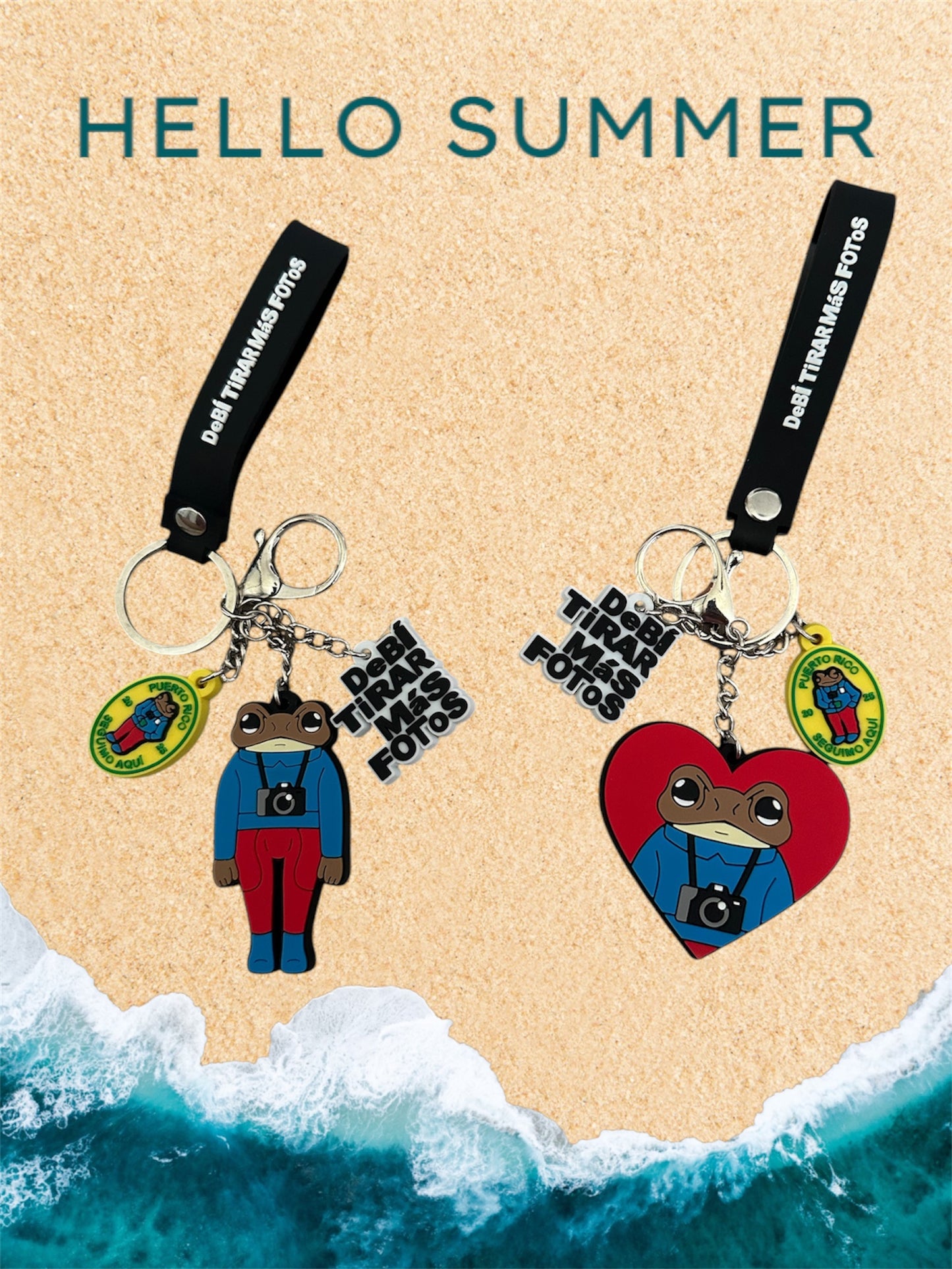 Llaveros sapo concho DTMF