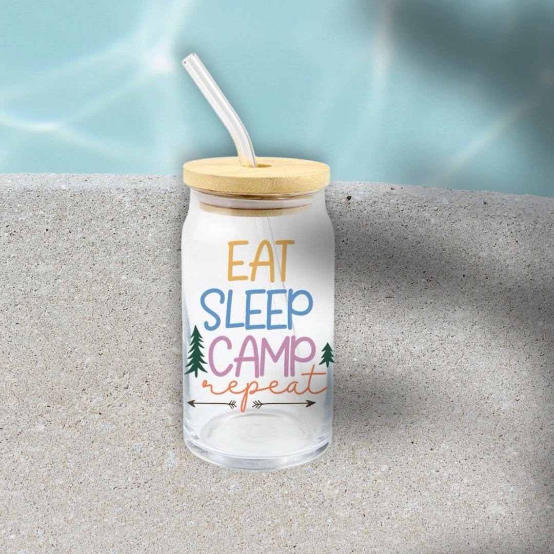 Eat, sleep, camp